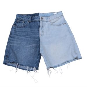 PACSUN Two Tone Cutoff Jean Shorts Girls Size 14